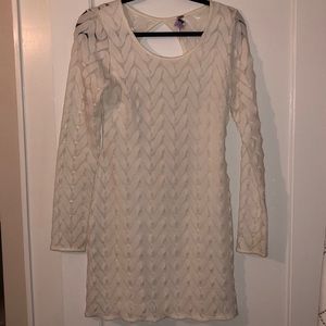 Free People Lace Long Sleeve Dress